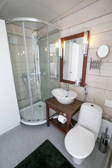 Фото номера Апартаменты с 1 спальней Виллы The Skylight Villa г. Кеми 8