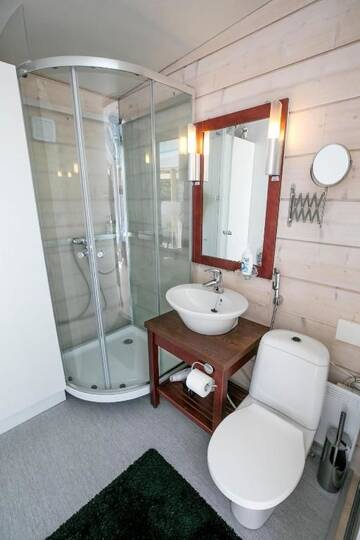 Фото номера Апартаменты с 1 спальней Виллы The Skylight Villa г. Кеми 25