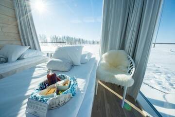 Фото номера Улучшенная вилла, вид на море Виллы Seaside Glass Villas г. Кеми 7