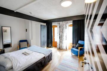 Фото номера Двухместный номер с 1 кроватью и общей ванной комнатой Хостелы Hostel Villa Kemi г. Кеми 4