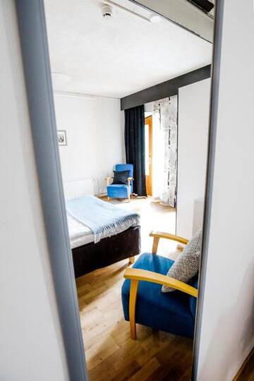 Фото номера Двухместный номер с 1 кроватью и общей ванной комнатой Хостелы Hostel Villa Kemi г. Кеми 5